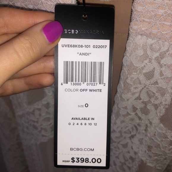 BCBGMAXAZRIA Andi Lace Dress NWT - Picture 7 of 7
